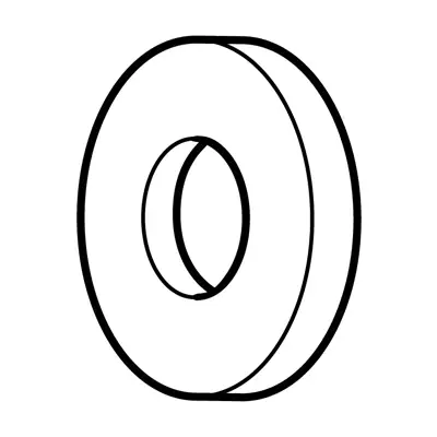 21740-2 CSS FW8 | M8 Flat Washers, Zinc Plated (Pack of 100)