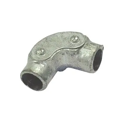 Green Brook 20GIE | Norslo 20mm Malleable Iron Galvanised Inspection Elbow