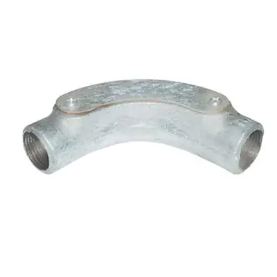 Read more on Green Brook 25GIB | Norslo 25mm Malleable Iron Galvanised Inspection Bend
