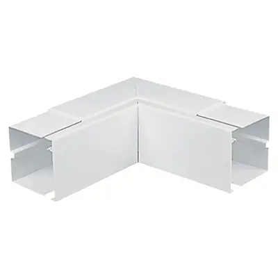Read more on Marshall Tufflex CT30IAWH | 38mmx25mm PVC-U Maxi Trunking Internal Angle Bend, White