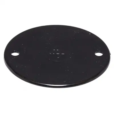 Read more on Marshall Tufflex MCL1BK | 50mm Standard Flush Circular Conduit Box Lid, Black