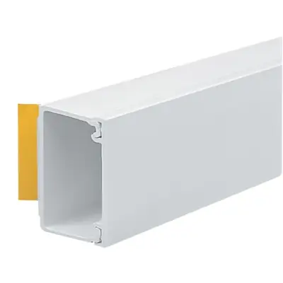 Read more on Marshall Tufflex MMT3SFWH | 38mmx16mmx3m PVC Self Adhesive Mini Trunking, White