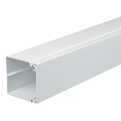 Read more on Marshall Tufflex MTRS75 50WH | 75mm x 50mm x 3m PVC Maxi Trunking, White