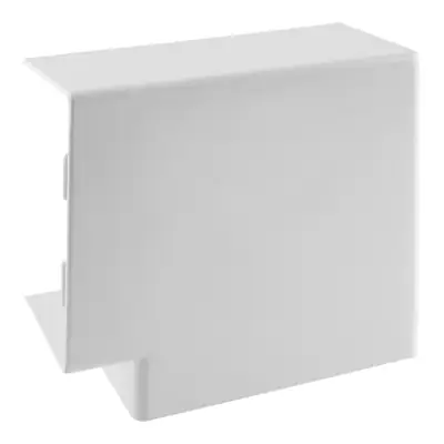 Read more on Marshall Tufflex TFAS100 50CWH | 100x50mm Maxi Trunking Clip On Flat Angle Bend, White