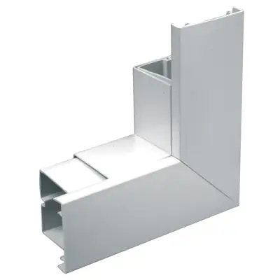 Read more on Marshall Tufflex TFAS100FWH | 100x100mm Maxi Trunking Flat Fabricated Bend 90 Degree Angle, White