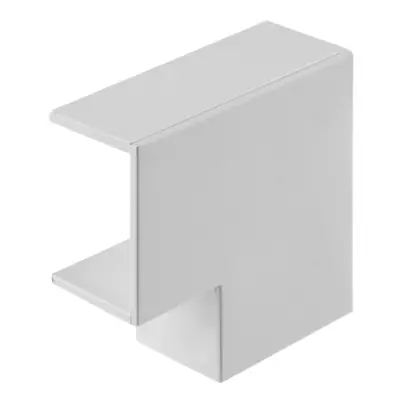 Marshall Tufflex TFB2WH | 25mm x 16mm PVC Mini Trunking MMT2 Flat Bend, White