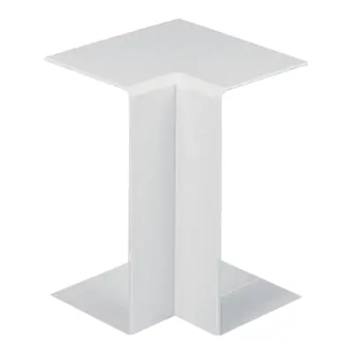 Read more on Marshall Tufflex TIAS50CWH | 50x50mm Maxi Trunking Clip On 90 Degree Internal Bend, White