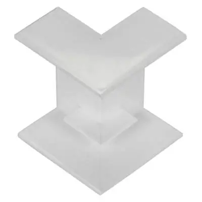 Marshall Tufflex TIB3WH | 38mm x 16mm PVC Mini Trunking Internal Bend for MMT3, White