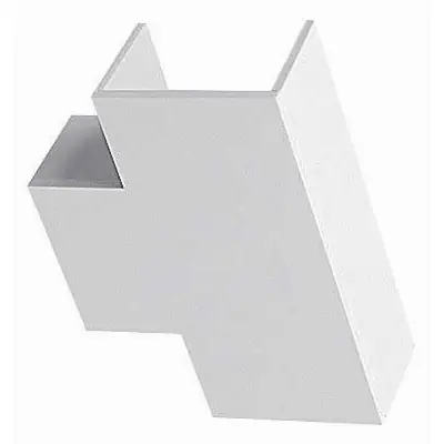 Marshall Tufflex TT1-1WH | 16x16mm Mini Trunking Equal Tee, White