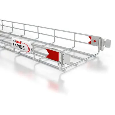 Read more on Pemsa 60512200 | Rejiband Rapide 200mm x 60mm x 3m Wire Basket Tray, Electro-Galvanised