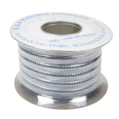 21238-2 Ronbar CC25.30M | 25mm IP40 Flexible Steel Conduit (30m Reel)