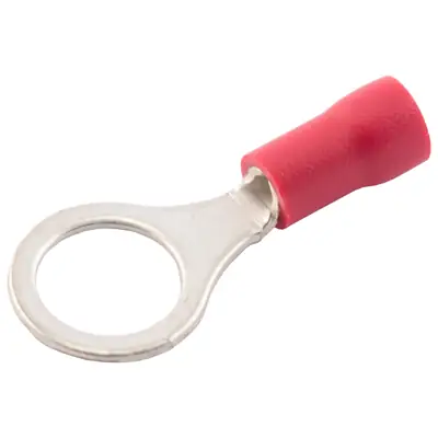 Read more on SWA 32RER | 3.2mm Insulated Ring Crimp Terminal For 0.5-1.5mm Cable, Red (Pack of 100)