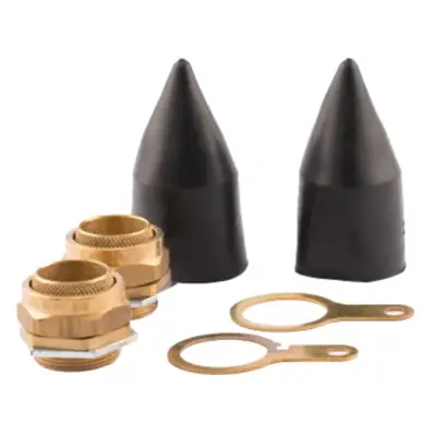 Read more on SWA BW20PACK-ALT | 20mm Indoor Brass Cable Gland Pack with 2x Gland, Steel Locknut, Earth Tag and Shroud