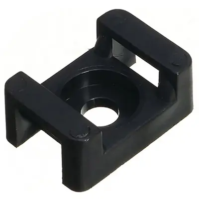 Read more on SWA CRAD48B | 5mm Cable Tie Cradle, Black (Pack of 100)