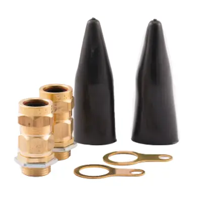 Read more on SWA CW20SLSFPACK-ALT | 20mm S LSF Outdoor Brass Cable Gland Pack with 2x Gland, Steel Locknut, Earth Tag and Shroud