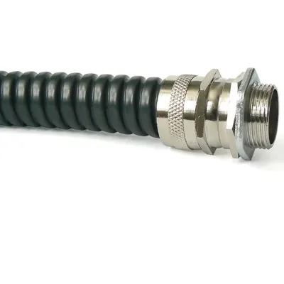 Read more on Termtech PREM25GALVPVC-10 | Flexible Conduit Galvanised Steel PVC Coated 25mmx10m