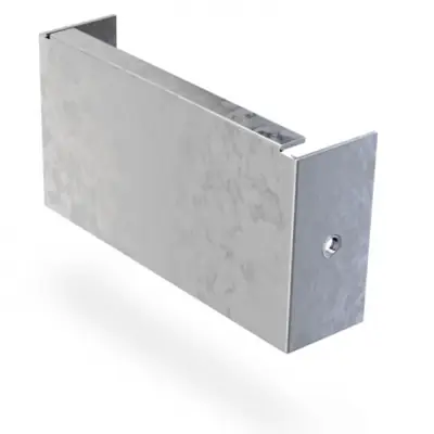 Read more on Trench SA42SE | End Stop Cap for 100x50mm Metal Cable Trunking, Galvanised