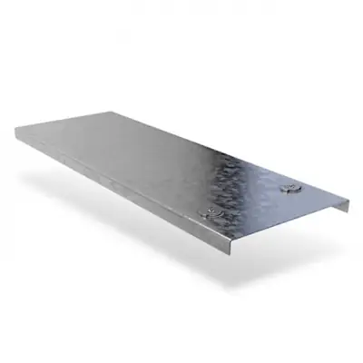 Read more on Trench ST4SLC | 100mm Steel Spare Cable Trunking Cover Lid, Galvanised
