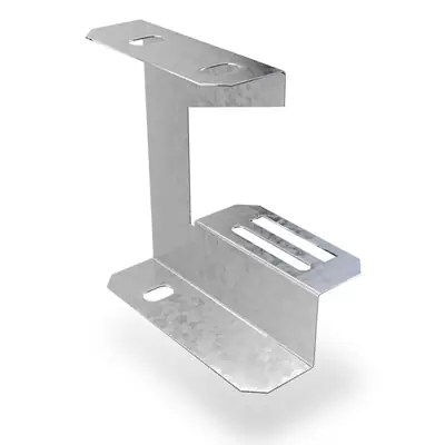 Read more on Trench T100HH | 100mm Overhead Hook Hanger for Cable Tray, Galvanised