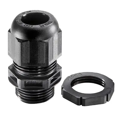 Read more on Wiska 99705 | GLP25 M25 IP68 Cable Gland with Locknut, Black (Pack of 10)