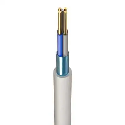 Read more on Doncaster HFS5002C2.5W100 | 2.5mm 2 Core & Earth Fire Resistant Cable, White (100m)