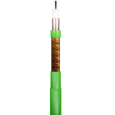 Securi-Flex SFX/100-DB-GRN-1 | Satellite Cable SFX100 Coaxial Foam Filled Premium Direct Burial Green HDPE (1m)