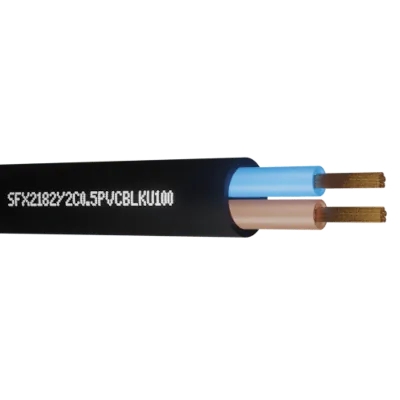 Read more on Securi-Flex SFX/2182Y-2C-0.5-PVC-BLK-U-100 | Power Cable Flexible 0.5mm 2 Core PVC Black (100m)