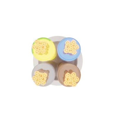 Securi-Flex SFX/3094Y-4C-1.0-HR-PVC-WHT-U-100 | Power Cable Flexible 1.0mm 4 Core HR-PVC White (100m)