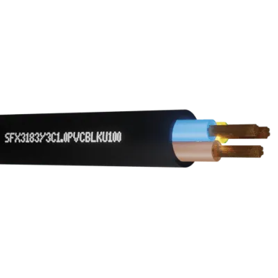 Read more on Securi-Flex SFX/3183Y-3C-1.0-PVC-BLK-U-100 | Power Cable Flexible 1.0mm 3 Core PVC Black (100m)