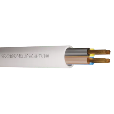 Read more on Securi-Flex SFX/3184Y-4C-1.0-PVC-WHT-U-100 | Power Cable Flexible 1.0mm 4 Core PVC White (100m)