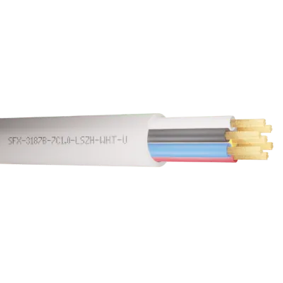 Read more on Securi-Flex SFX/3187B-7C-1.0-LSZH-WHT-U-100 | Power Cable Flexible 1.0mm 7 Core LSZH White (100m)