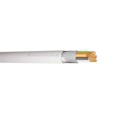 Read more on Securi-Flex SFX/8C-TY1-SCR-LSZH-WHT-100 | Alarm Cable 8 Core Type 1 Screened LSZH White (100m)