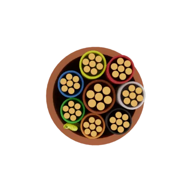 44804-2 Securi-Flex SFX/8C-TY3-LSF-BRN-100 | Alarm Cable 8 Core Type 3 TCCA LSF Brown (100m)