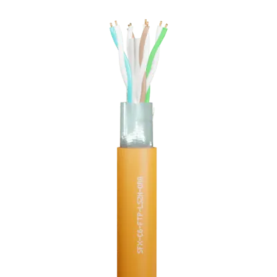 40905-2 Securi-Flex SFX/C6-FTP-LSZH-ORG-305 | Data Cable Cat6 4 Pairs FTP LSZH Orange (305m)