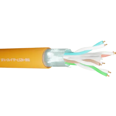Read more on Securi-Flex SFX/C6-FTP-LSZH-ORG-305 | Data Cable Cat6 4 Pairs FTP LSZH Orange (305m)