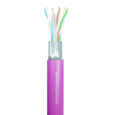 40906-2 Securi-Flex SFX/C6-FTP-LSZH-PUR-305 | Data Cable Cat6 4 Pairs FTP LSZH Purple (305m)