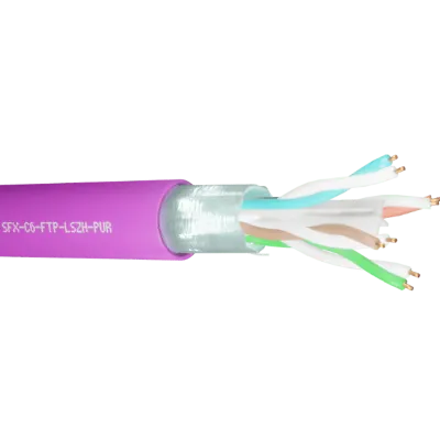 Read more on Securi-Flex SFX/C6-FTP-LSZH-PUR-305 | Data Cable Cat6 4 Pairs FTP LSZH Purple (305m)