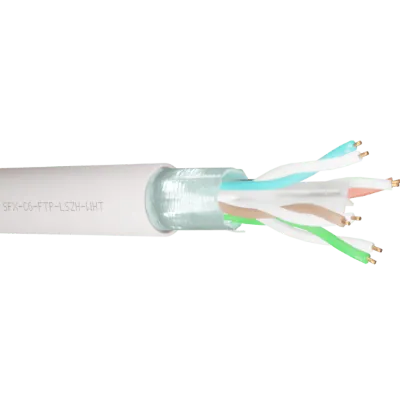 Read more on Securi-Flex SFX/C6-FTP-LSZH-WHT-305 | Data Cable Cat6 4 Pairs FTP LSZH White (305m)