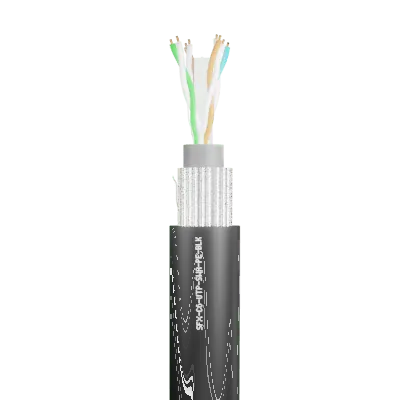 Securi-Flex SFX/C6-UTP-SWA-PE-BLK-50 | Data Cable Cat6 4 Pairs UTP SWA PE Black (50m)