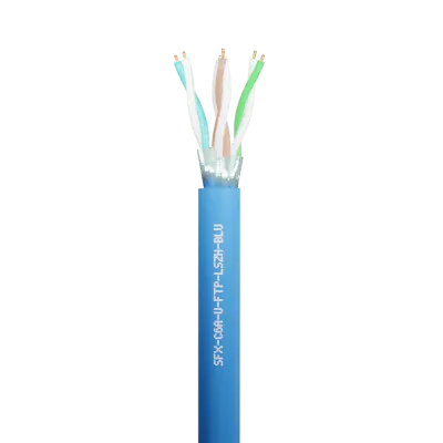 40916-2 Securi-Flex SFX/C6A-F-FTP-LSZH-BLU-305 | Data Cable Cat6a 4 Pairs F/FTP LSZH Blue (305m)
