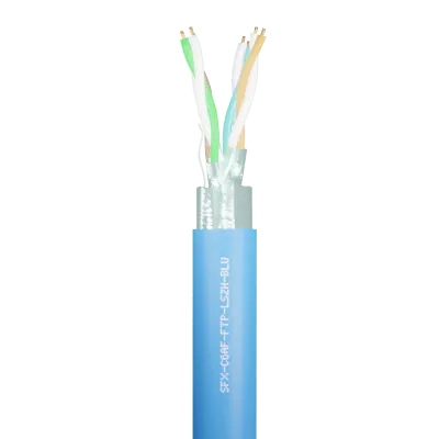 40918-2 Securi-Flex SFX/C6A-UFTP-LSZH-BLU-305 | Data Cable Cat6a 4 Pairs U/FTP LSZH Blue (305m)
