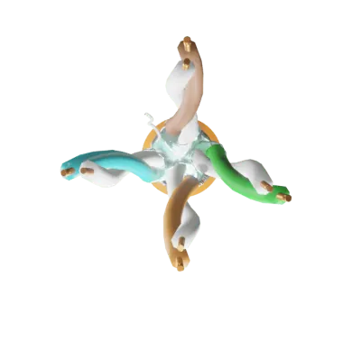 45137-2 Securi-Flex SFX/C7A-S-FTP-LSZH-ORG-1 | Data Cable Cat7A 4 Pairs S/FTP LSZH Orange (1m)