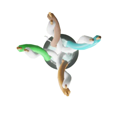 45136-2 Securi-Flex SFX/C7A-S-FTP-PE-BLK-1 | Data Cable Cat7A 4 Pairs S/FTP PE Black (1m)