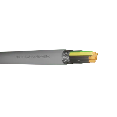 Read more on Securi-Flex SFX/CY-5C-2.5-PVC-GRY-NBR-U-1 | CY Cable Flexible 2.5mm 5 Core Numbered Cores PVC Grey (1m)