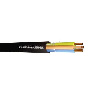 Read more on Securi-Flex SFX/DS-16-2-4A-LSZH-BLK-100 | Defence Standard Control Cable 16 x 0.2mm 4 Core Unscreened UV LSZH Black (100m)