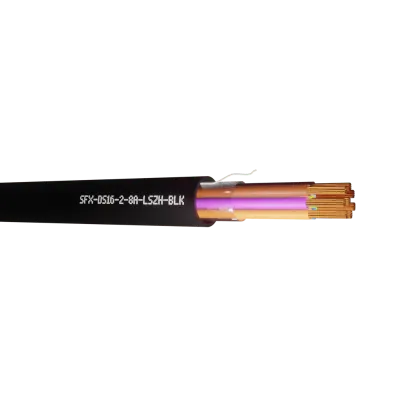 Read more on Securi-Flex SFX/DS-16-2-8A-LSZH-BLK-1 | Defence Standard Control Cable 16 x 0.2mm 8 Core Unscreened UV LSZH Black (1m)