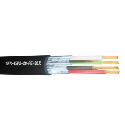 Read more on Securi-Flex SFX/ISP2-20-PE-BLK-1 | Belden Cable ISP2-20 2 Pairs 20AWG Individual Foil Screen 600V PE Black 9402 (1m)