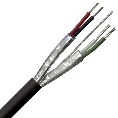 Read more on Securi-Flex SFX/ISP2-PE-BLK-100 | ISP2 2pr 22AWG Individual Foil Screen 600V Black PE Belden 8723 cable (100m)