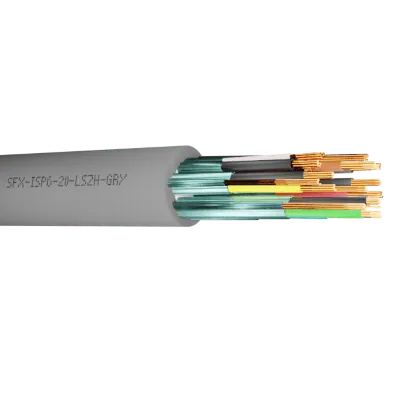 Read more on Securi-Flex SFX/ISP6-20-LSZH-GRY-1 | Belden Cable ISP6-20 6 Pairs 20AWG Individual Foil Screen 600V LSZH Grey 9874 (1m)