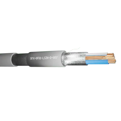 Read more on Securi-Flex SFX/OFB1-LSZH-D-GRY-100 | Belden Cable OFB1 1 Pair 24AWG Overall Foil and Braid Screen 600V Dca LSZH Grey 9841 (100m)